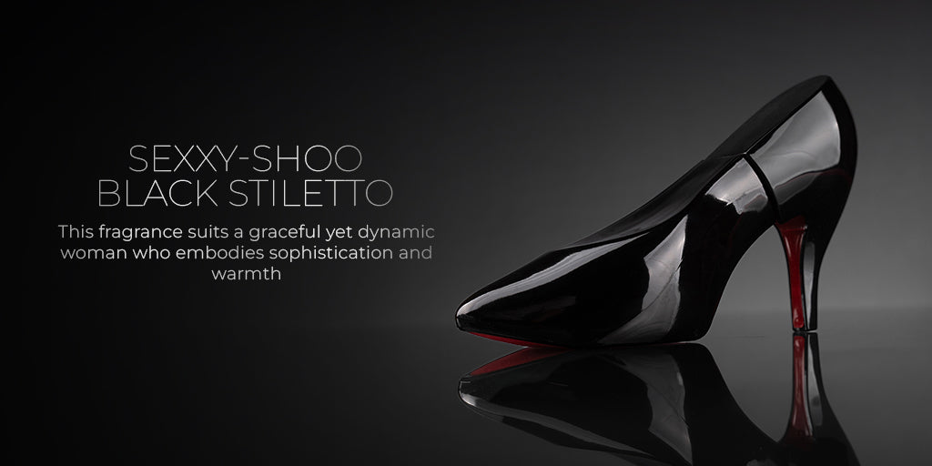 Black Stiletto Shoo, Premium Perfume For Women EDP 100ml | Laurelle London