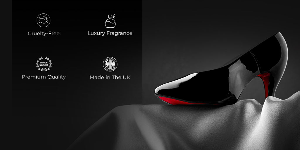 Black Stiletto Shoo, Premium Perfume For Women EDP 100ml | Laurelle London