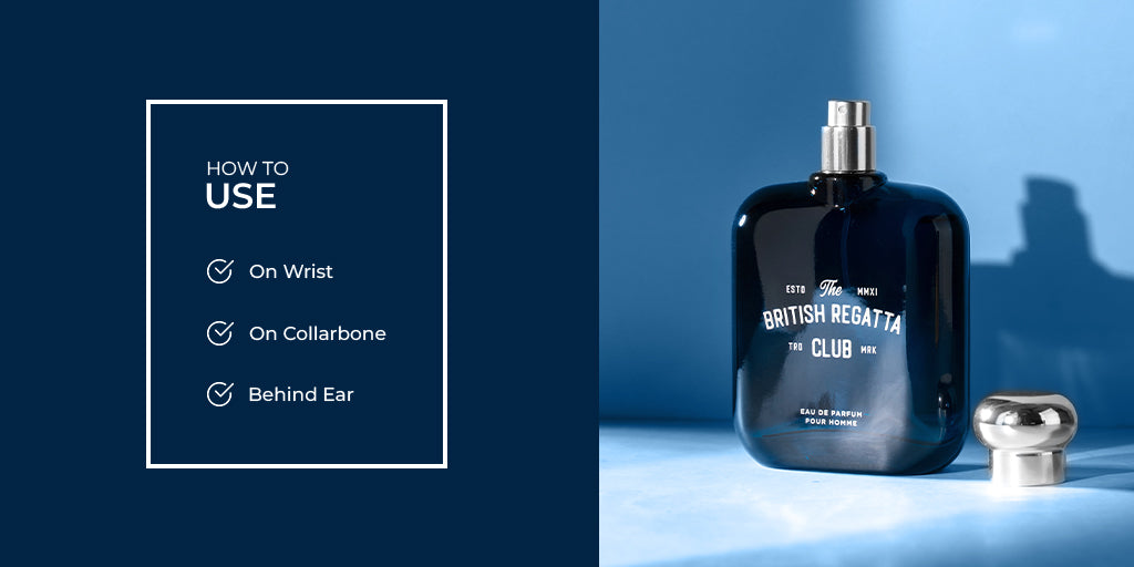 The British Regatta Club Blue Perfume For Men EDP 100ml | Laurelle London