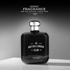 The British London Club Black Perfume For Men EDP 100ml | Laurelle London
