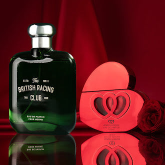 Laurelle London The British Racing Club Green for Men EDP 100ml + Always Forever for Women EDP 100ml Perfume Combo