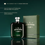 The British Racing Club Green Perfume For Men EDP 100ml | Laurelle London