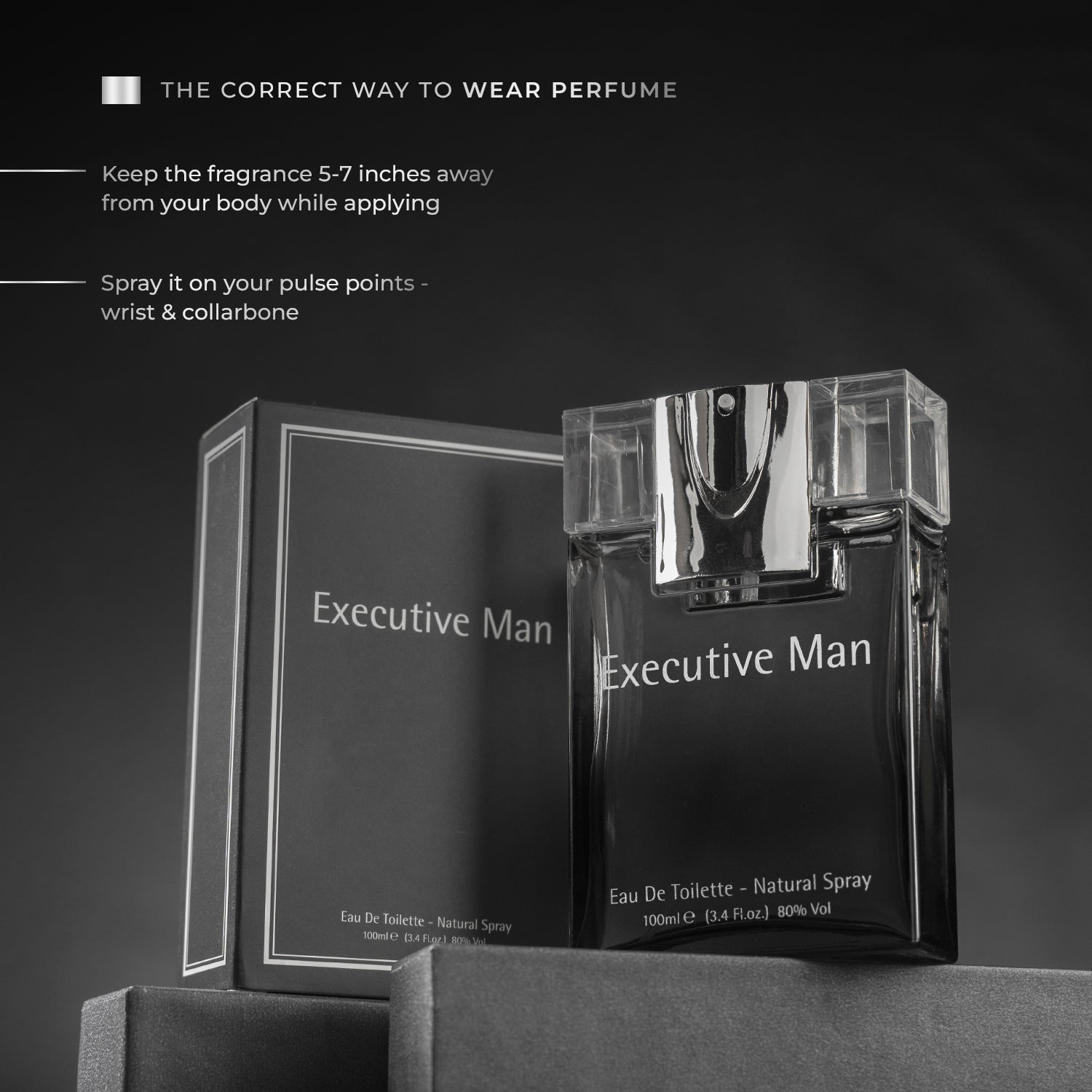 Executive Man Perfume for Men EDT 100ml | Laurelle London