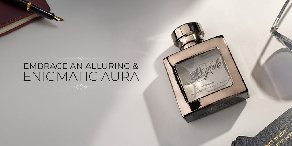 Royale Edition Gun Metal Silver Perfume for Men EDT 100ml | Laurelle London